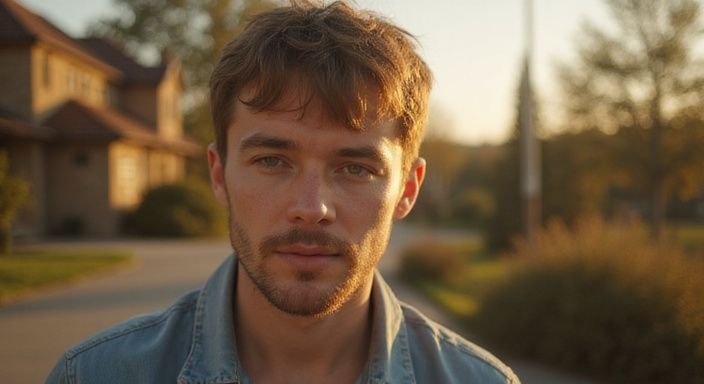Eine nachdenkliche Person in einem ungestellten, authentischen Moment. Eine nachdenkliche Person in einem ungestellten, authentischen Moment wollen geheimer Sexkontakt.
